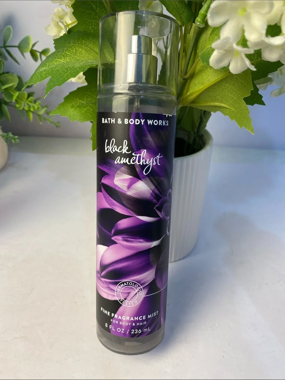 “Black Amethyst” Bath & Body Works New 3-pc Body Care Set